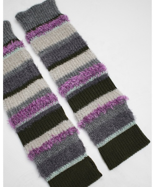 rurumu:（ルルムウ）の「rurumu:/ルルムウ/multi stripe arm warmer