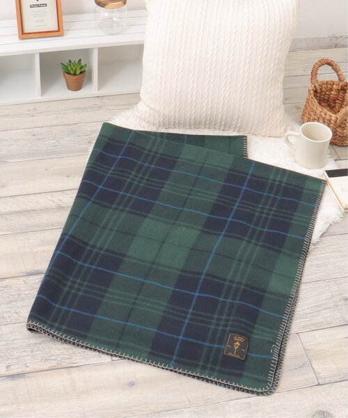 チェック柄ブランケット M（インテリア雑貨）｜LBC（エルビーシー）の