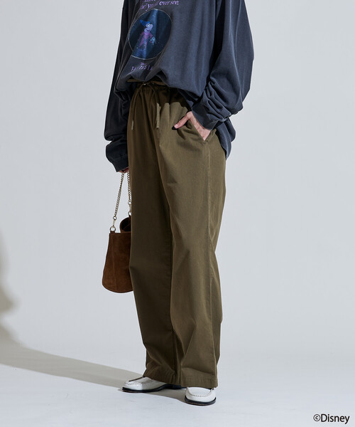 セール】ツイル イージーストレートパンツ＜セットアップ対応＞ 限定