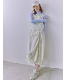 emmi（エミ）の「【emmi atelier】ロングスリーブタイトニットOP