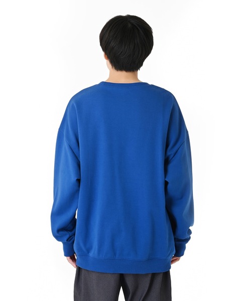 セール】NB刺繍ダブルフェイスクルー（スウェット）｜New Balance