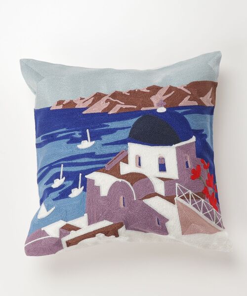 セール】ONE DAY Select / アートパネル刺繍 ハンドステッチ風 45×45cm