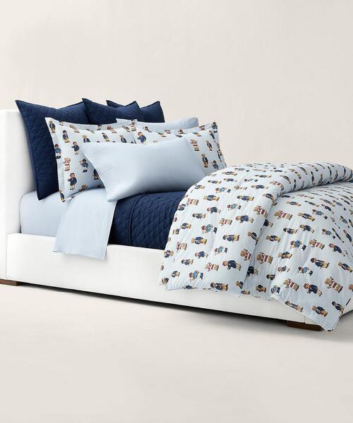 オーガニック コットン オックスフォード ソリッド フラットシーツ