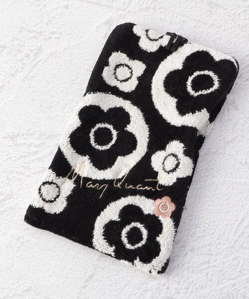 MARY QUANT ファスナー付きタオル（ハンカチ/ハンドタオル）｜one