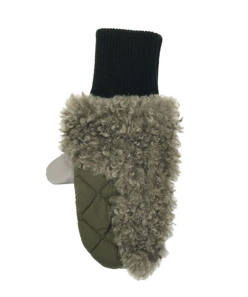 FABRIC MIX MITTENS ファブリックミックスミトン VENTILE GROUNDWORK