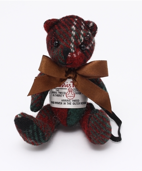 HARRIS TWEED（ハリスツイード）の「ハリスツイードベアバッグチャーム