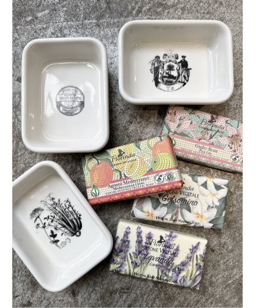 TODAY'S SPECIAL】陶器のオリジナルソープディッシュ /360033（バス