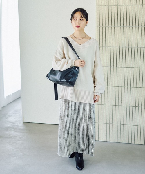 セール】7ゲージVネックプルオーバー 133269（ニット/セーター