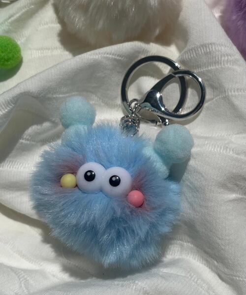 WEGO/ミニおめかしモンスターぬいぐるみキーホルダー（キーホルダー