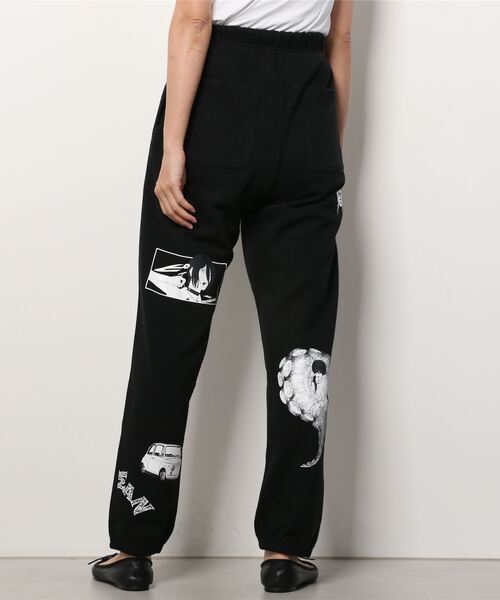 X-girl（エックスガール）の「X-girl × CHAINSAW MAN SWEAT PANTS