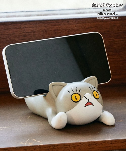 ねこまたごよみ】コラボ モバイルスタンド（スマホグッズ）｜niko and