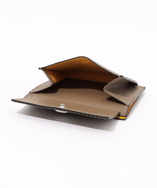 別注】BROOKLYN MUSEUM シュリンクレザー ミニスナップウォレット