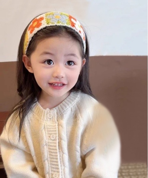 Bambin / ボンバン 】 クロシェ編み カチューシャ（カチューシャ