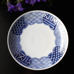 染付祥瑞5寸皿 約15.7cm 中皿 ittou 通販 9763874｜Creema(クリーマ