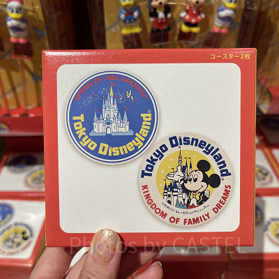 コースターセット（ディズニー40周年グッズ）| キャステル | CASTEL