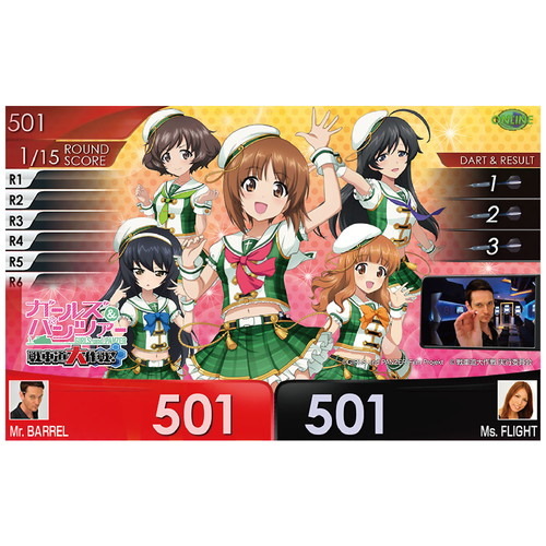 大人気スマホアプリ『ガールズ&パンツァー 戦車道大作戦！』と