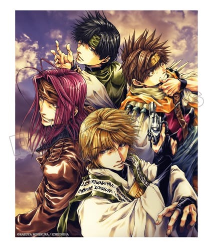 最遊記RELOAD BLAST』峰倉かずや氏の美麗イラストがキャンバスボードに