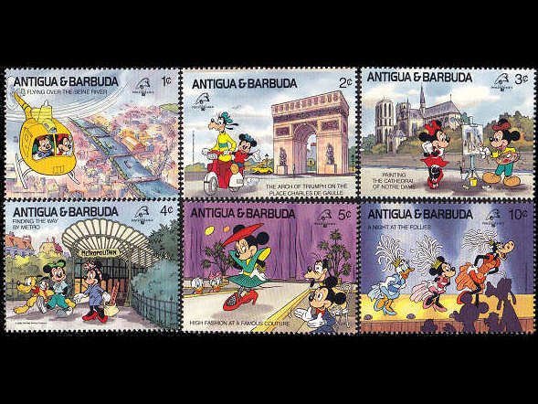 外国切手(ディズニー)、可愛い古切手、ヴィンテージ切手の通販