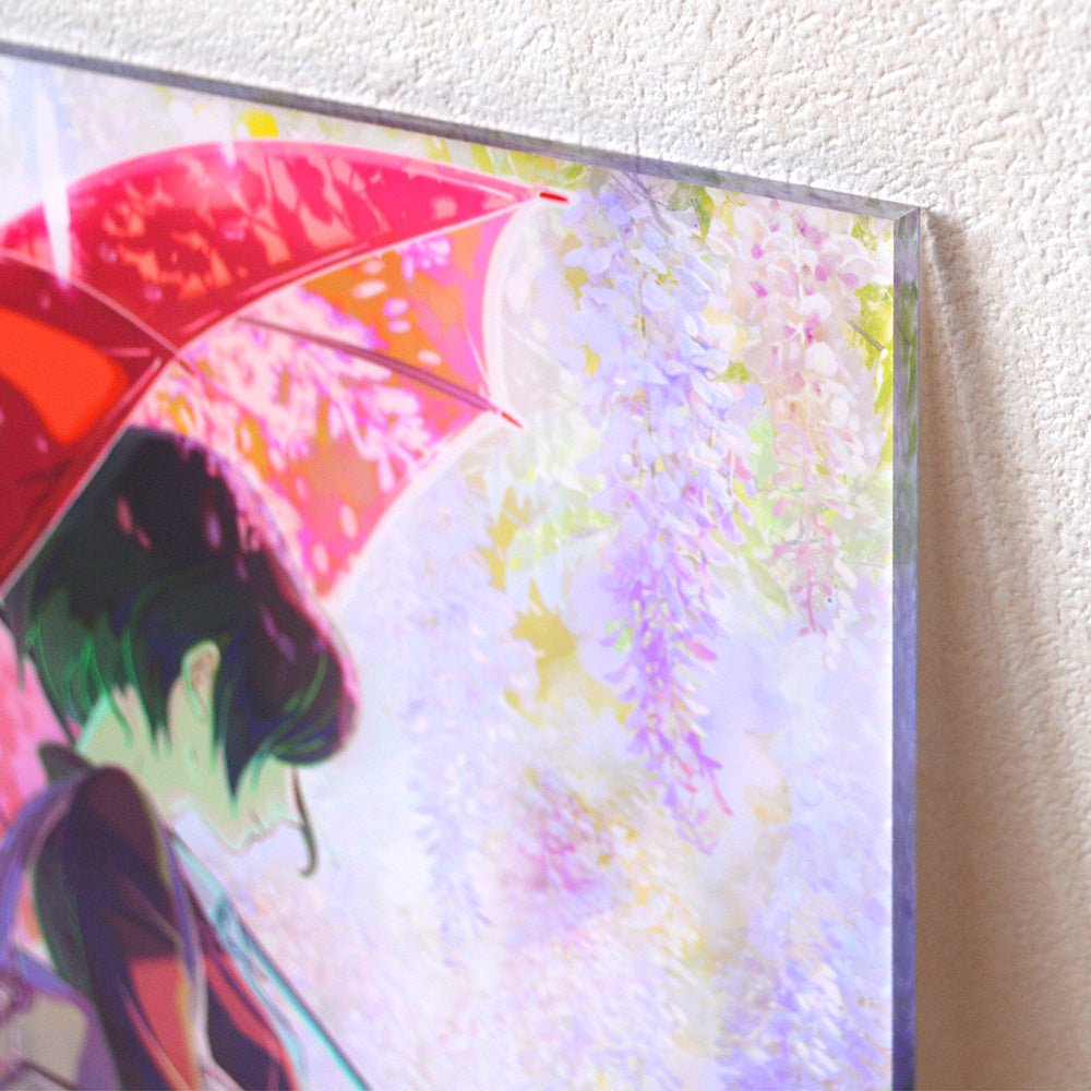 言の葉の庭 キャラファインアクリル『藤棚』 – CHARA-ART