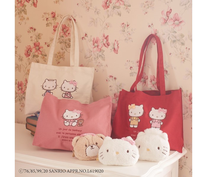 ハローキティ」の誕生日をお祝い♡「メゾンドフルール」とのコラボ