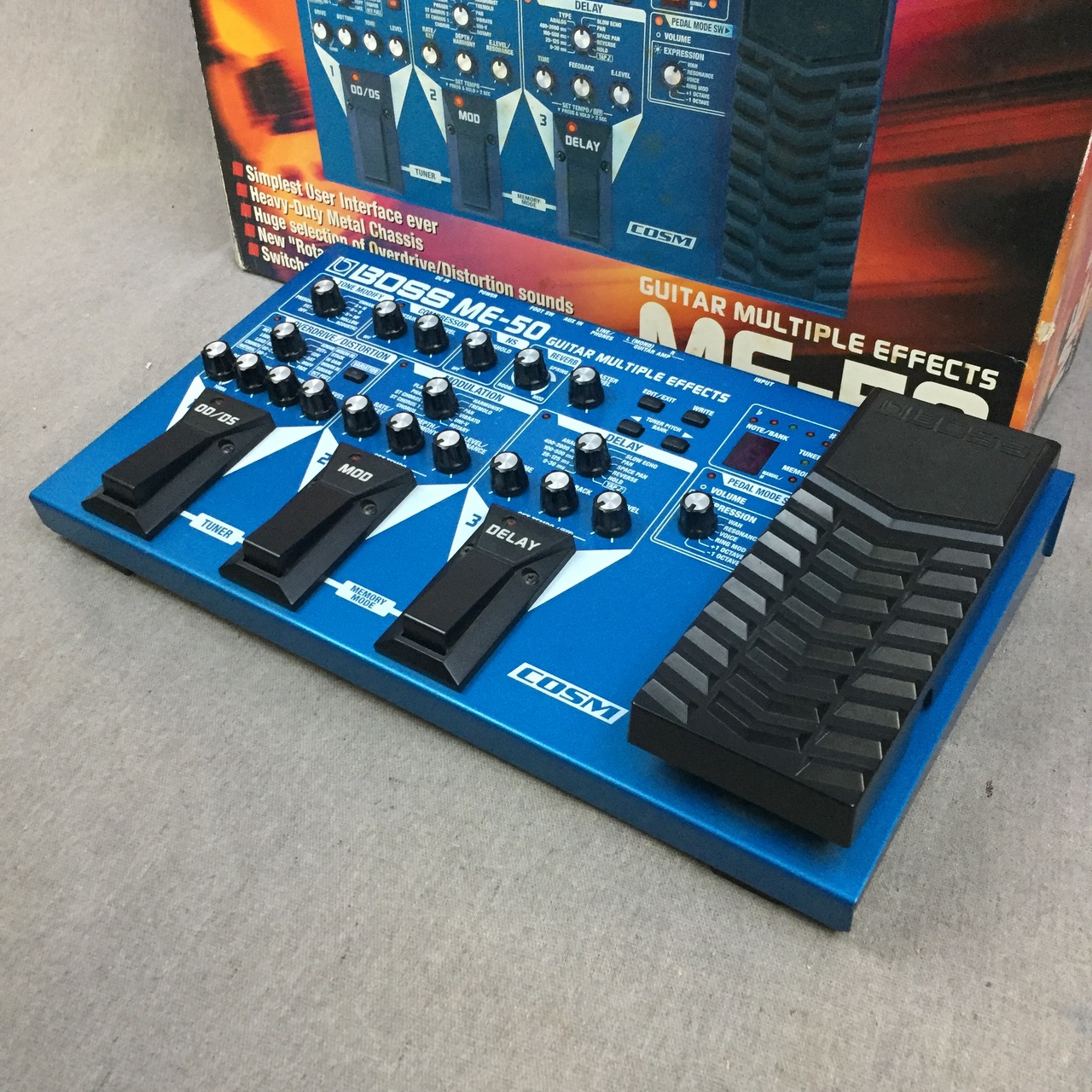 BOSS ME-50 Guitar Multiple Effects/アダプター付 買取ました