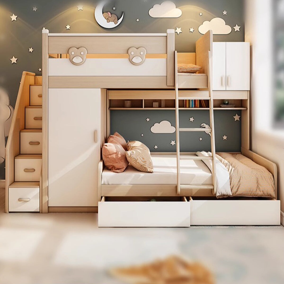 ケン様オーダーメイド品 延長ベッド 2台1セット ケン様オーダーメイド