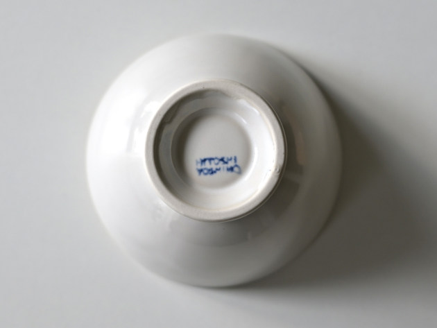 ヨシノヒトシ 白磁カフェオレボウル