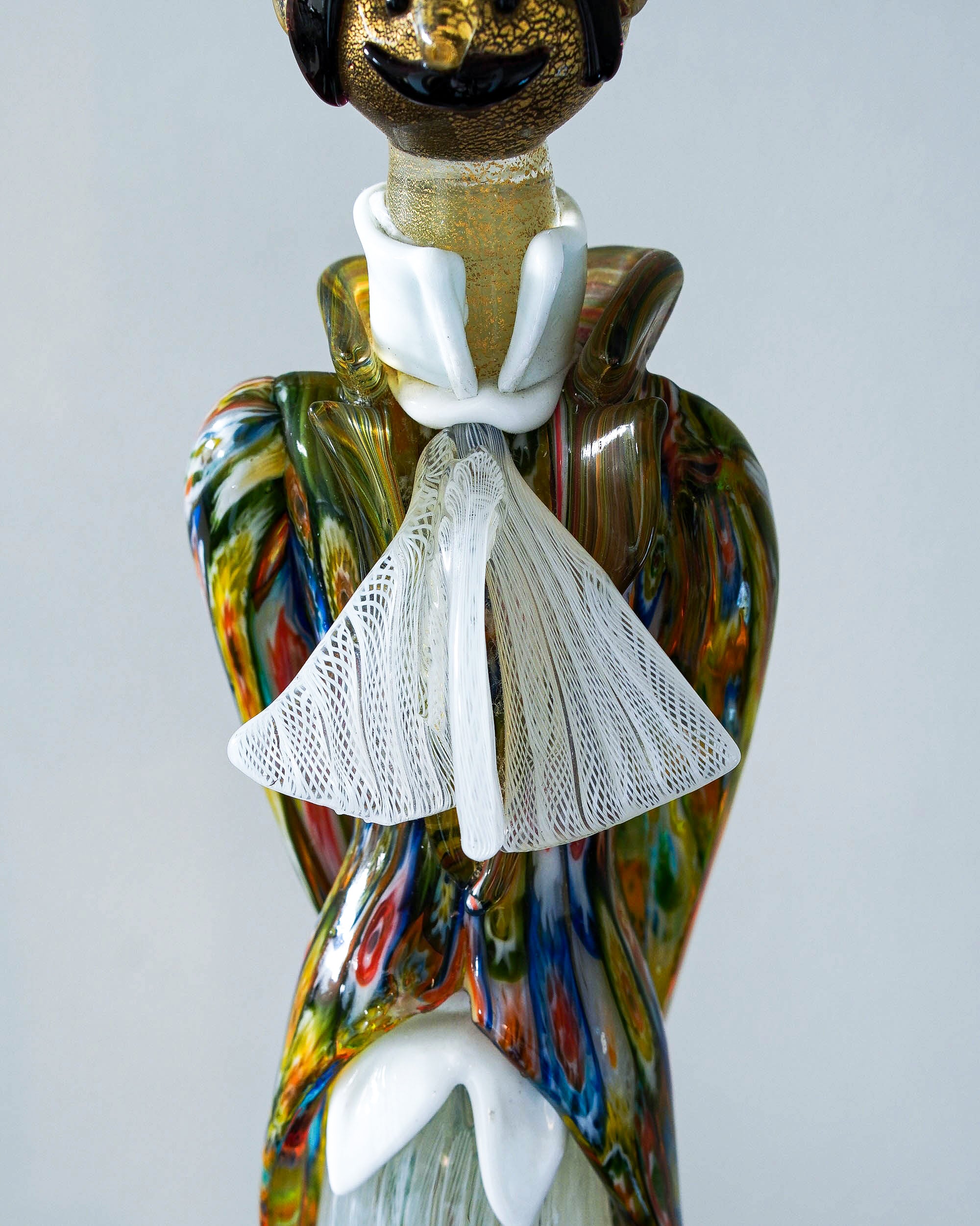 ムラーノガラス（ベネチアングラス）〈オブジェ／置物〉ペア人形「未来