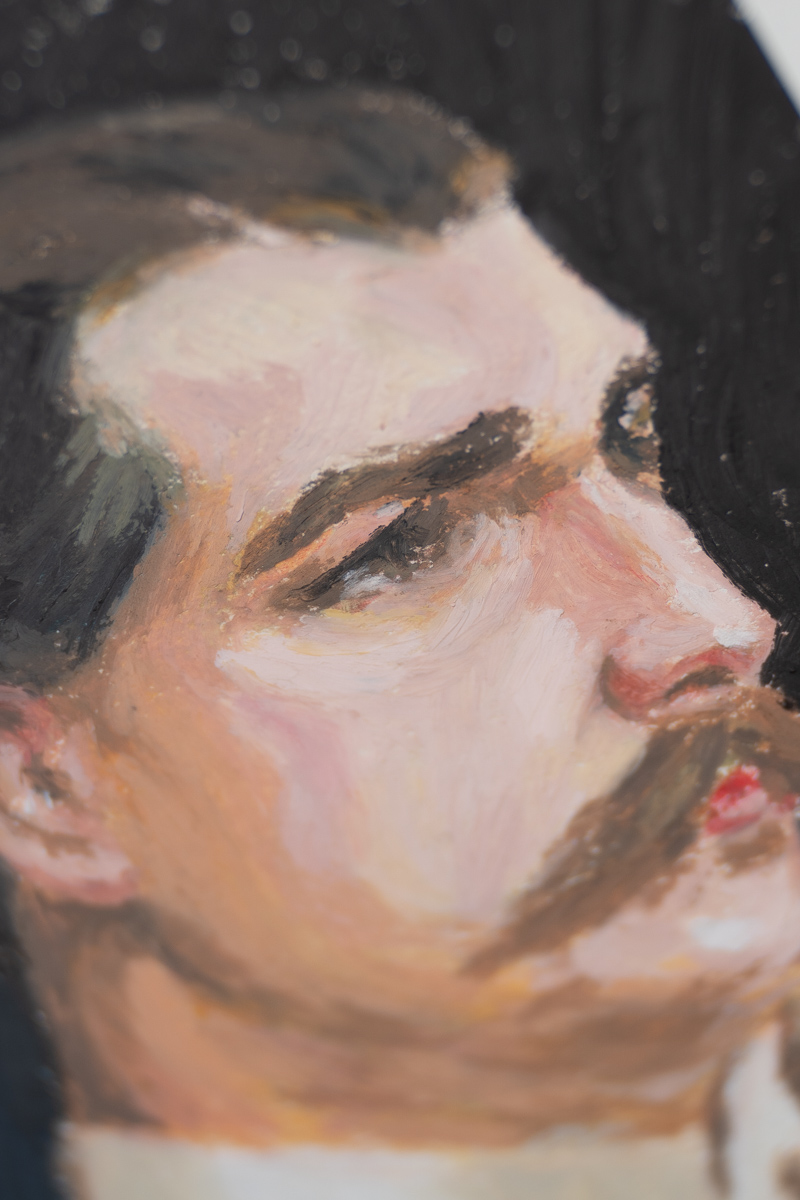 Zorn Study with Oil Pastels - Christiana Walther