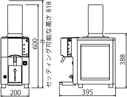 TSK-11 タイジ 酒燗器 瞬間加熱タイプ | 厨房ベース