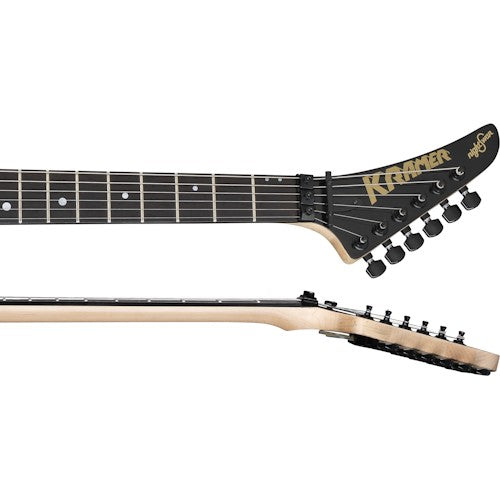 Kramer NightSwan Electric Guitar - Black With Blue Polka Dots