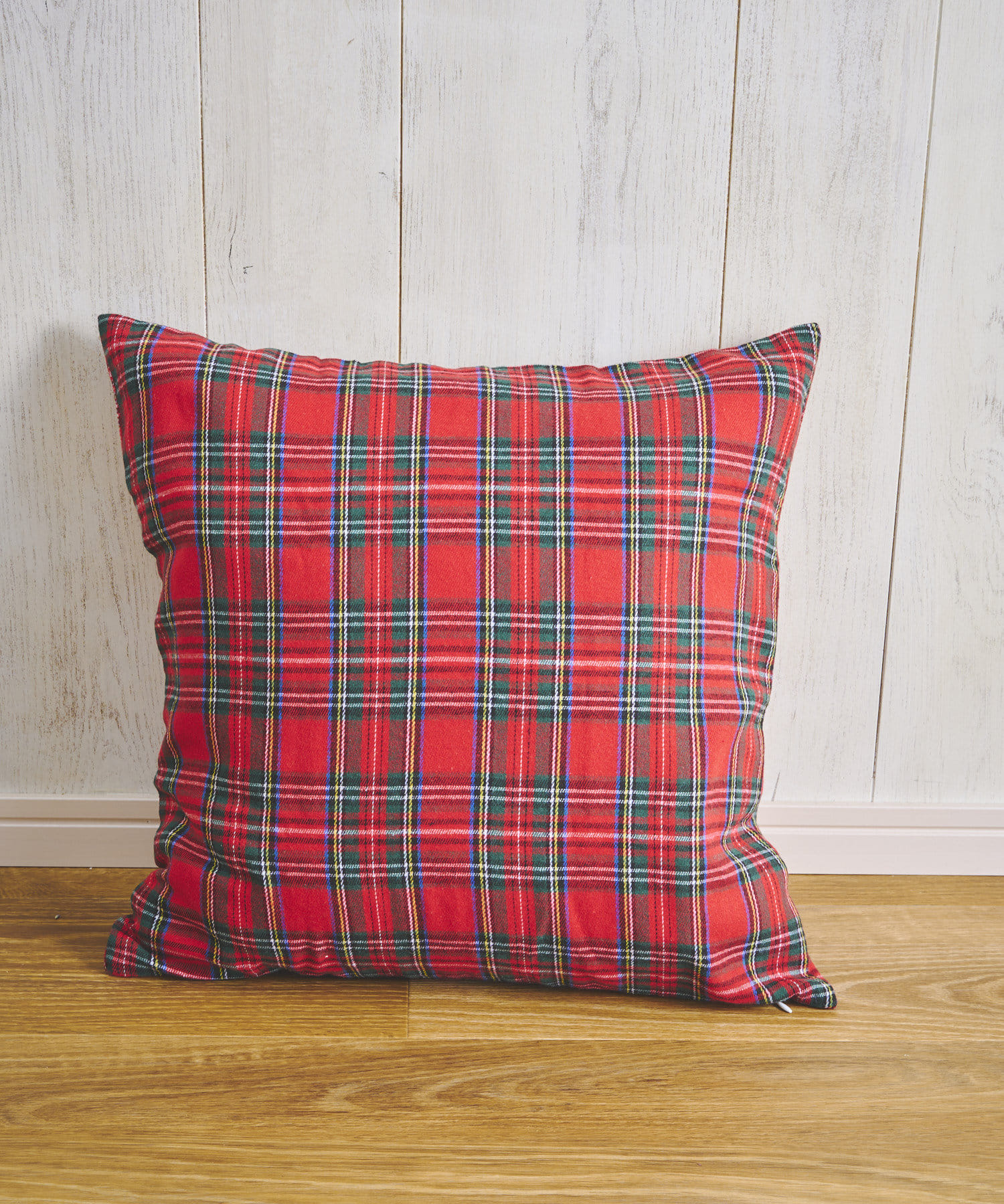 タータンチェッククッションカバー（レッド） | salut!(サリュ)ライフ