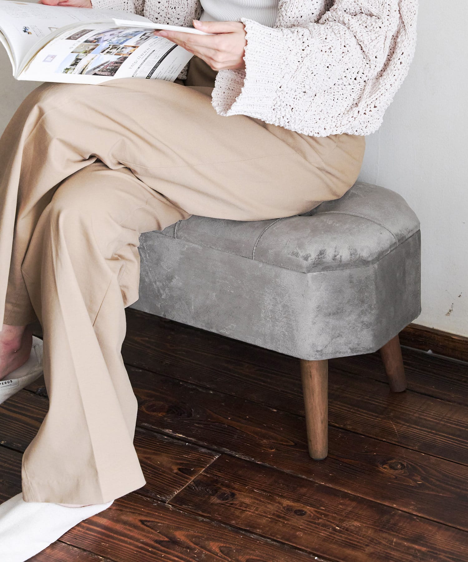 脚付き収納スツール | salut!(サリュ)ライフスタイル | PAL CLOSET