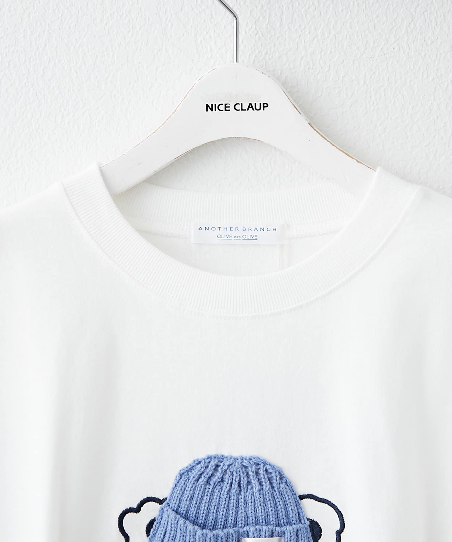 人気シリーズ】ニット帽目かくしクマTシャツ | Remind me and forever