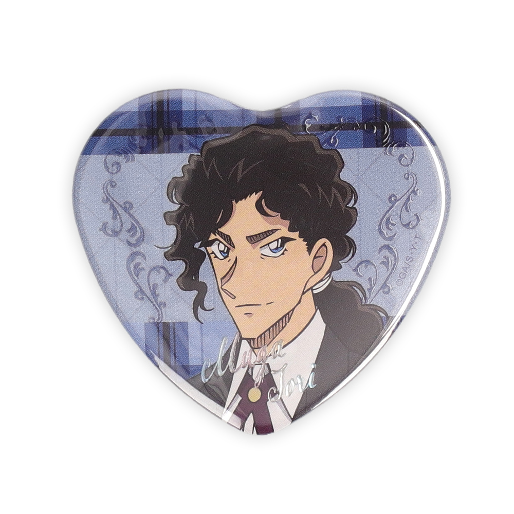 名探偵コナンプラザ ジュエリーハート缶バッジ 伊織無我