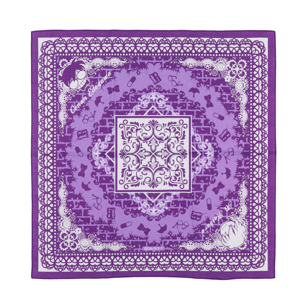 名探偵コナンプラザ 大判ハンカチ コナン＆灰原｜「名探偵コナンプラザ