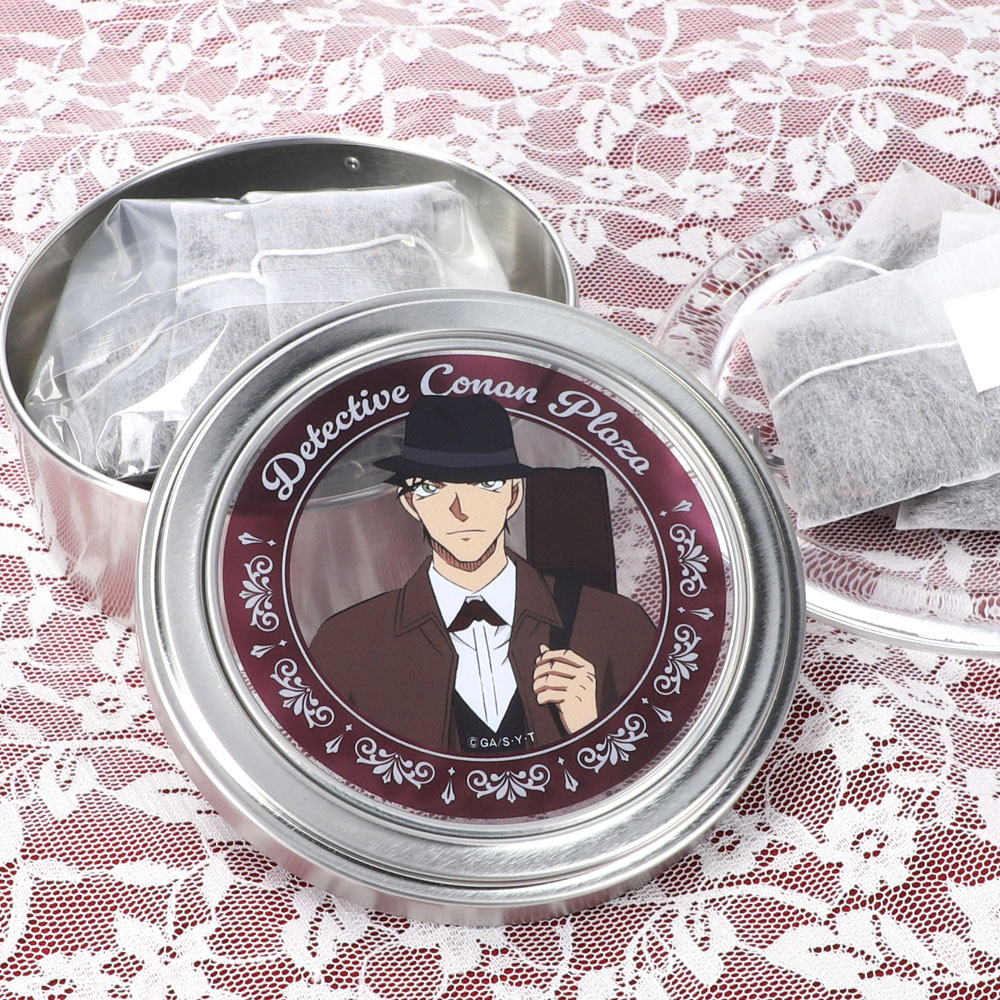 名探偵コナンプラザ ホームズマグネット缶入り紅茶 赤井秀一（ダージリン）