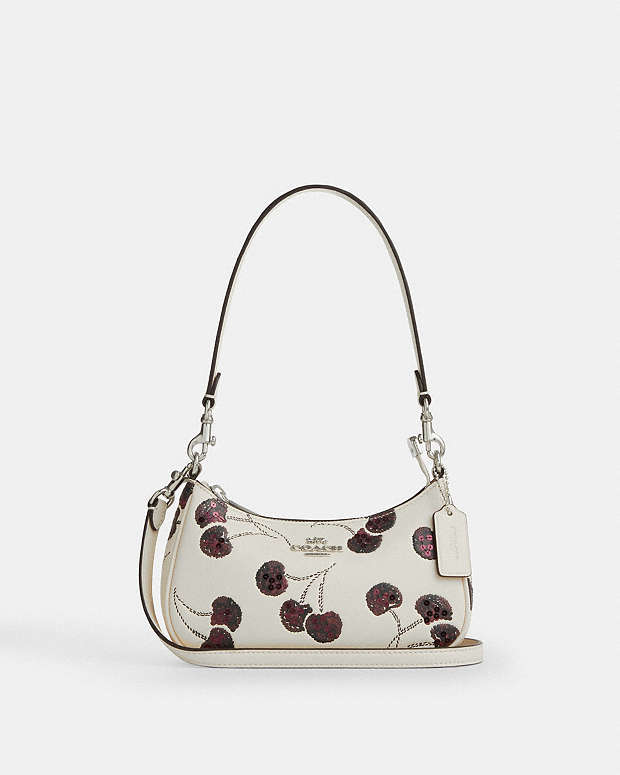 COACH® PT | Teri Mini Crossbody Bag With Cherry Print