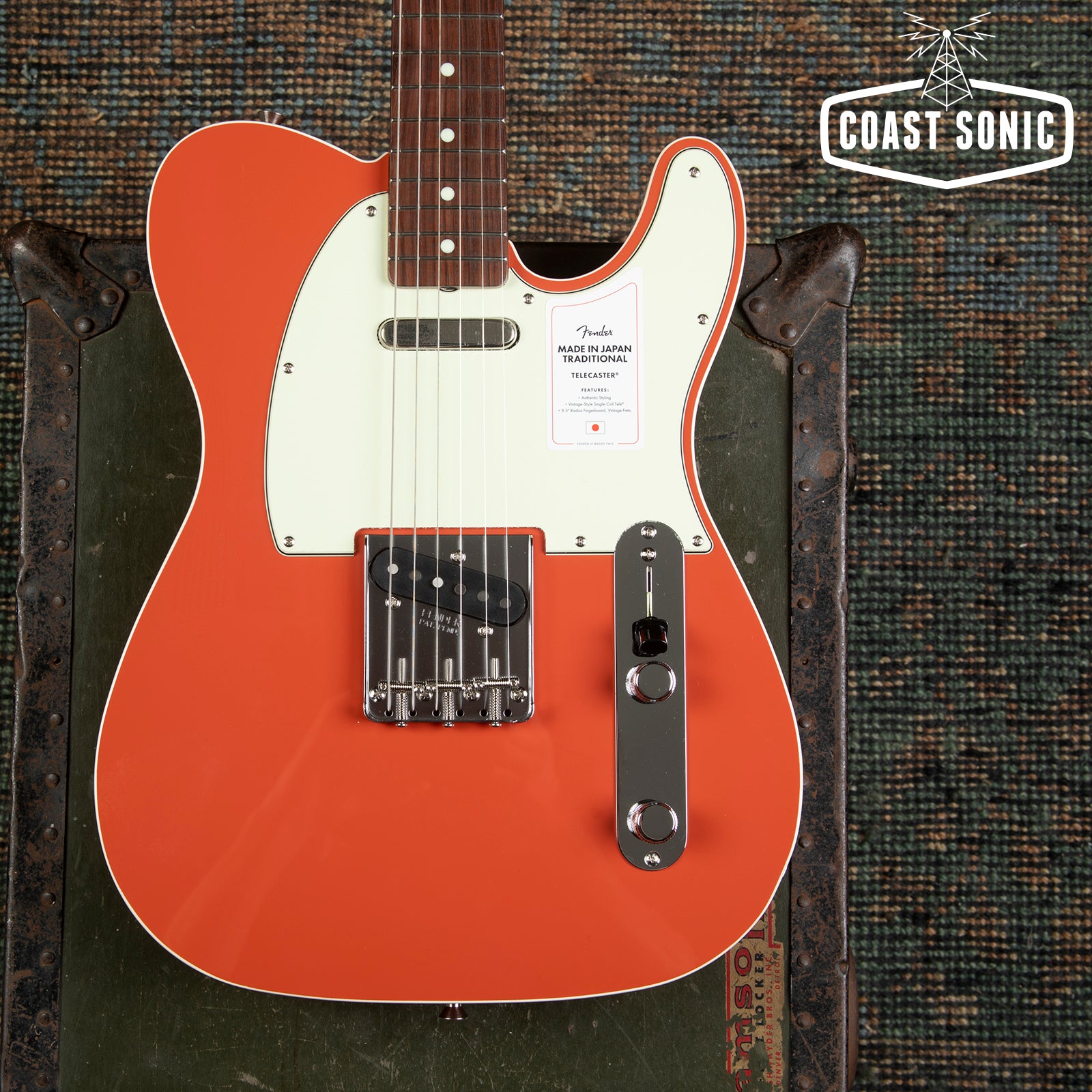 2025 Fender Traditional 60's Telecaster Fiesta Red Made in Japan