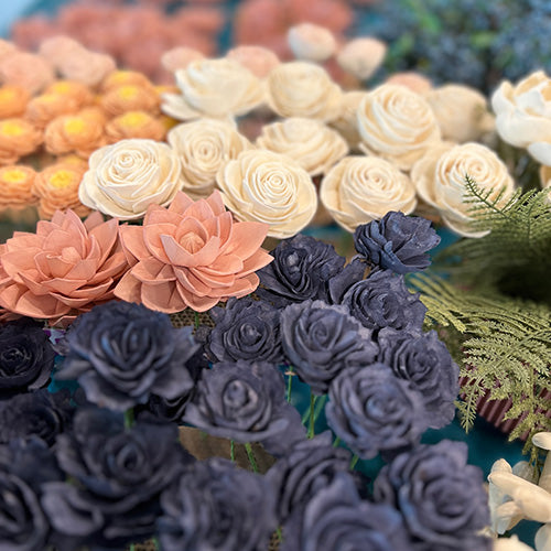 Sola Wood Blooming Tea Flower Arrangement – Coco LeFor