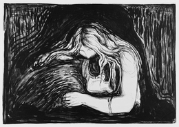 ヴァンパイアー|エドヴァルド・ムンク |所蔵作品検索｜国立西洋美術館