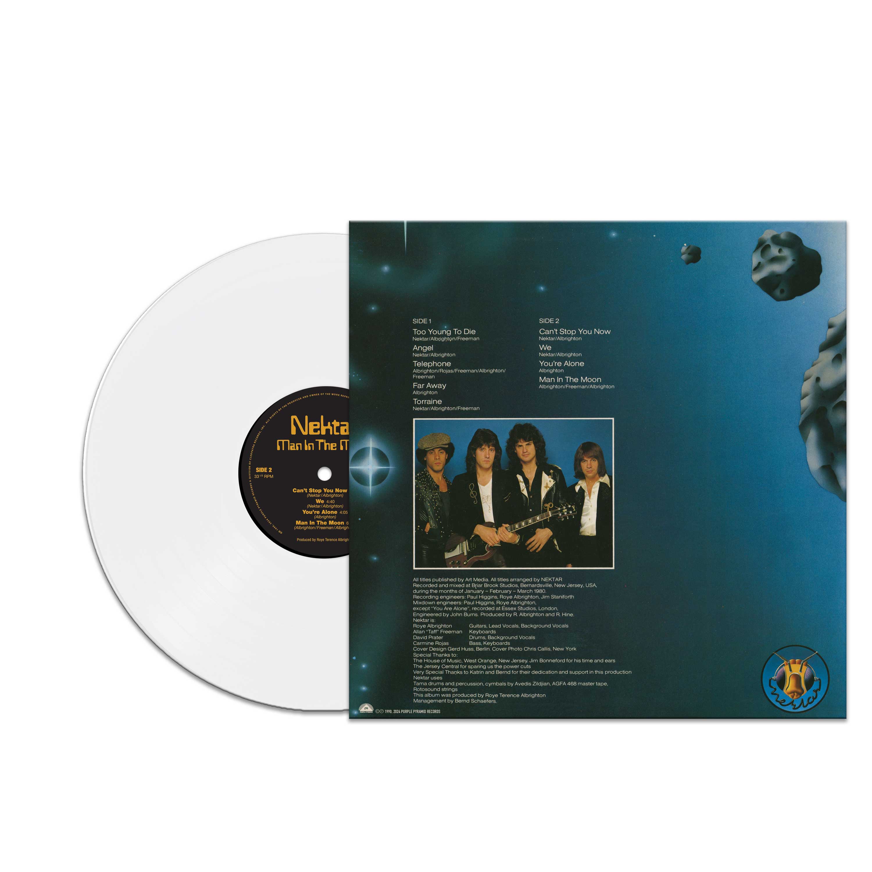 Nektar - Man In The Moon (White Vinyl) - Cleopatra Records