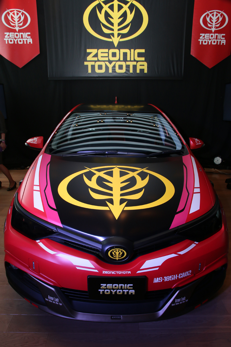 ZEONICTOYOTA再始動。シャア専用オーリスⅡのコンセプトモデルを発表