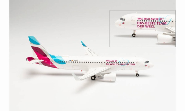 571838 Herpa Eurowings / ユーロウイングス A320 D-AIZS Teamflieger