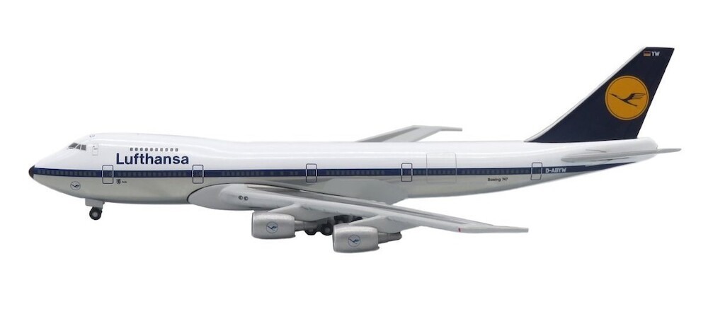 537711 Herpa Lufthansa / ルフトハンザドイツ航空 B747-200 D-ABYM 1