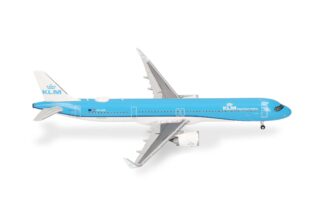 573801 Herpa KLM / KLMオランダ航空 A321neo PH-AXE Landkaartje/Map