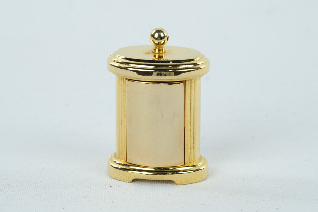 Miniature Gold Quartz Clock – Craze Furniture and Antiques