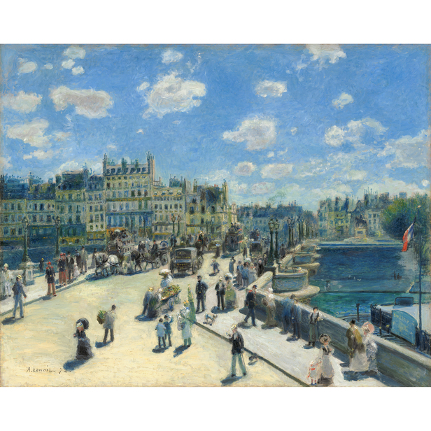 Pont Neuf, Paris - ルノワール - 西洋画 - 名画 - Canon Creative Park