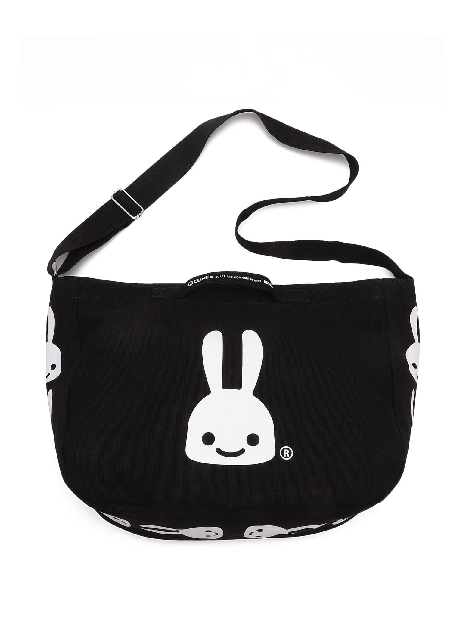 プリント2WAYバッグ ウサギ｜ウサギがいる｜CUNE ONLINE STORE
