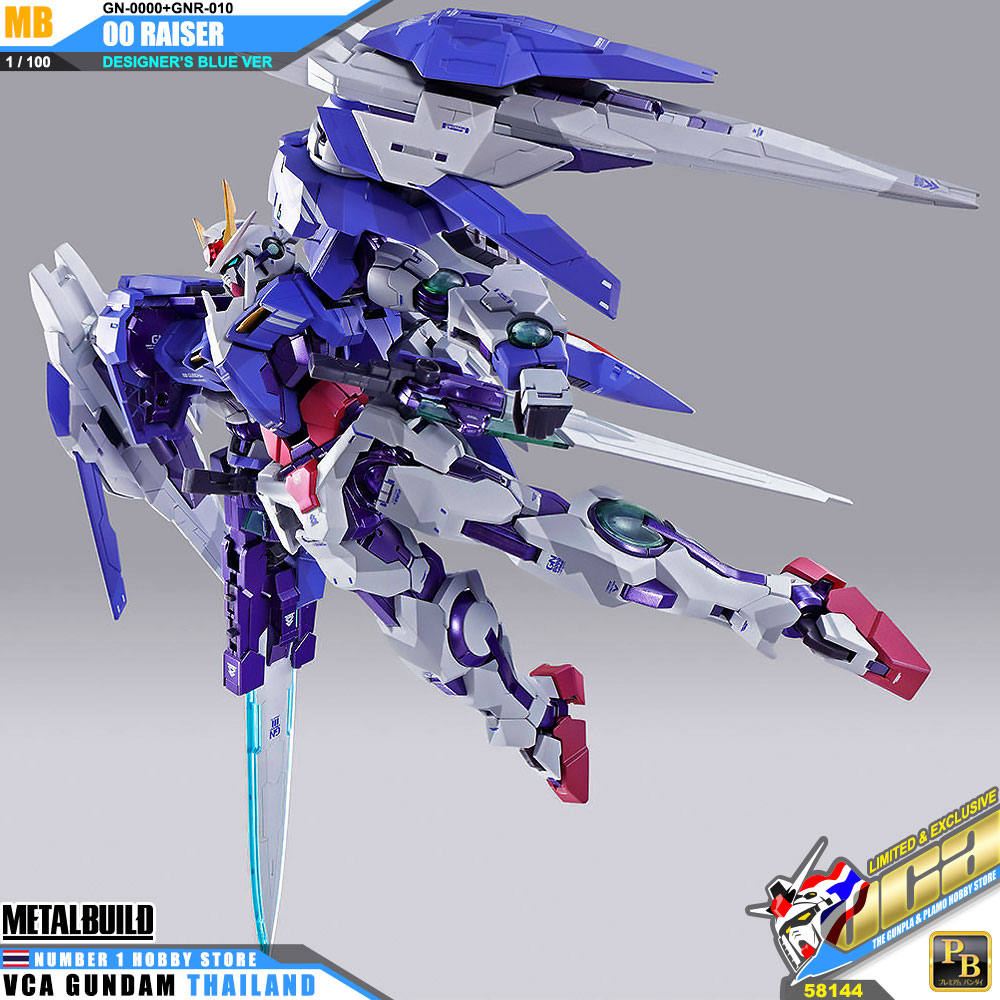 PremiumBandai® Metal Build 00 RAISER (DESIGNER'S BLUE VER
